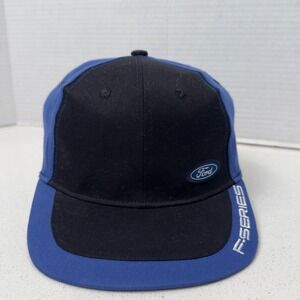 Ford F-Series Hat‎ Baseball Cap Adjustable Trucker Style Black Blue